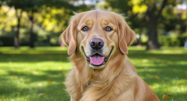 Original image of a dog