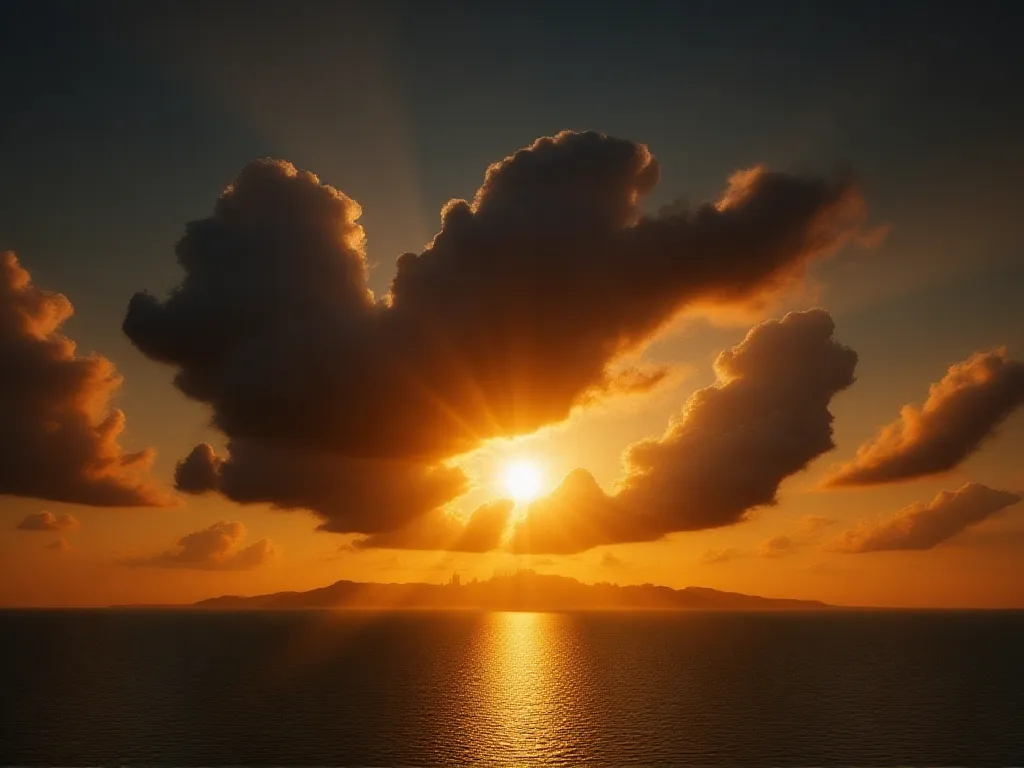 Photo with a beautiful new sky